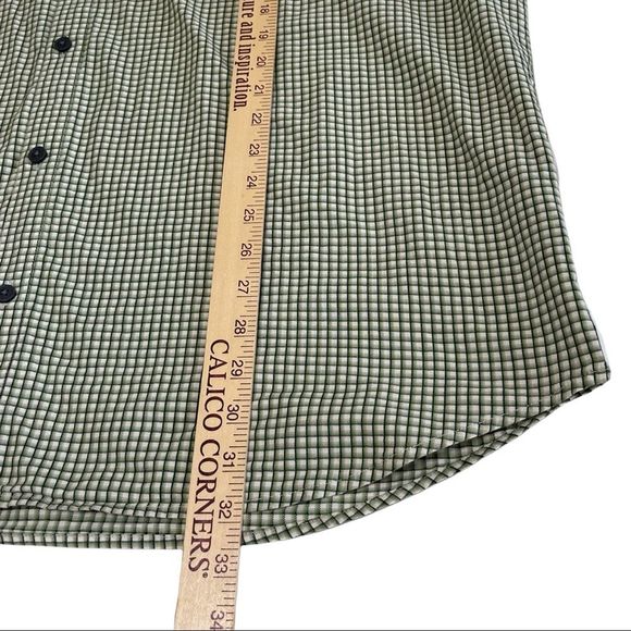 Columbia 100% Cotton Check Pattern Button Down Shirt Long Sleeve Pocket Men XXL - Picture 13 of 15